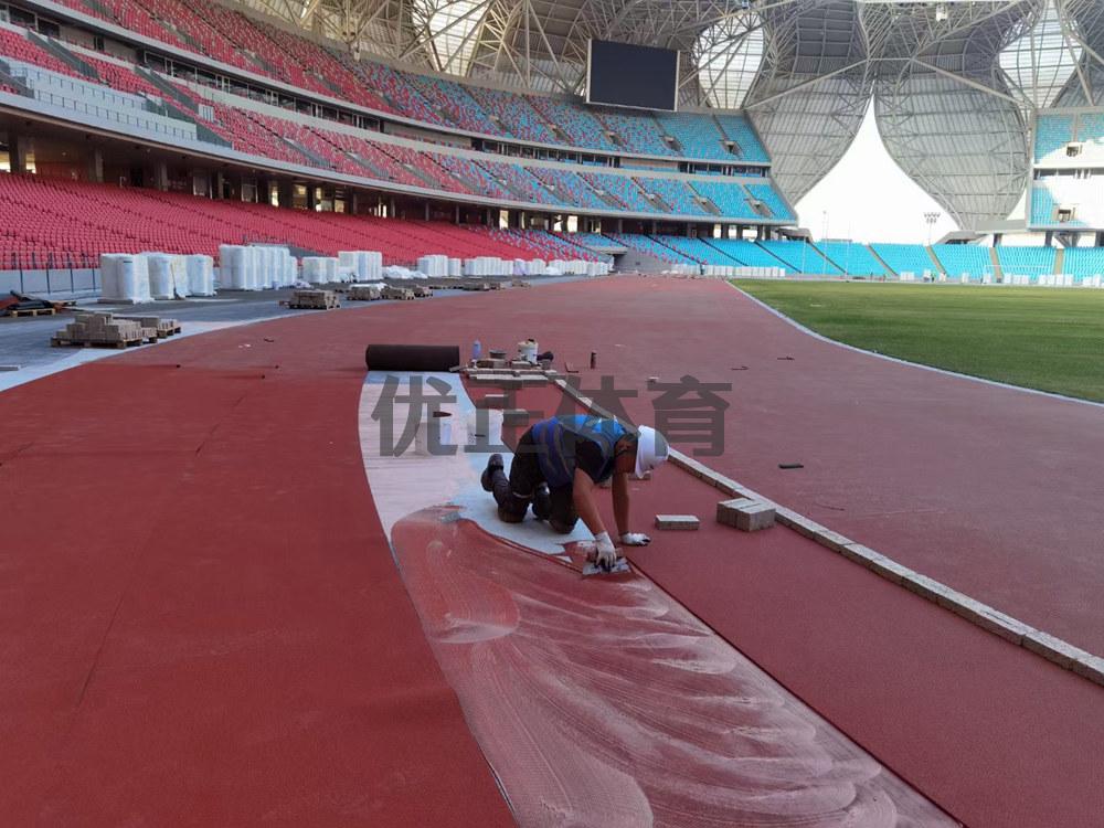 乌鲁木齐预制型橡胶跑道每平方米的价格